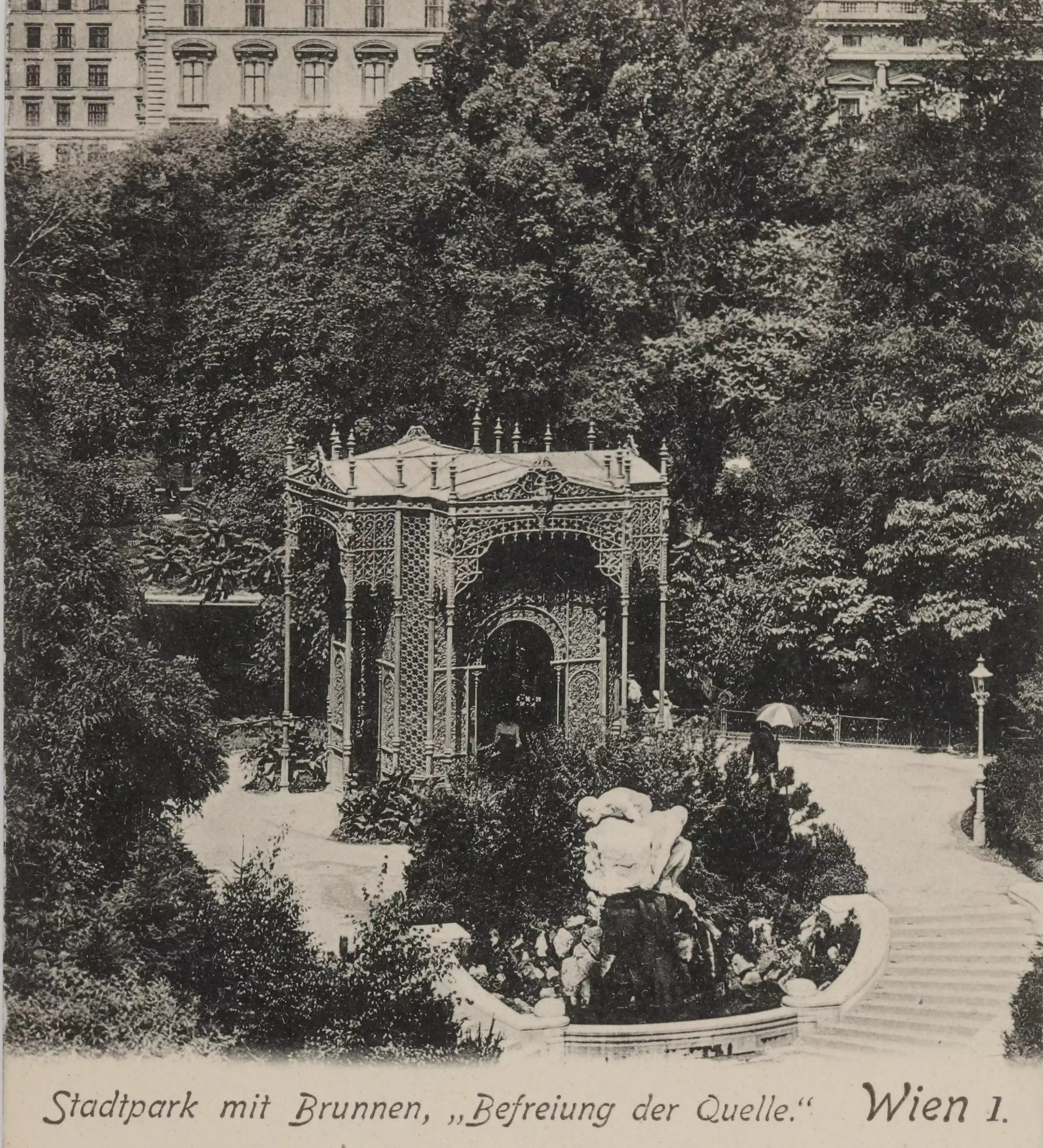 Pavillon und Befreiung der Quelle[12]