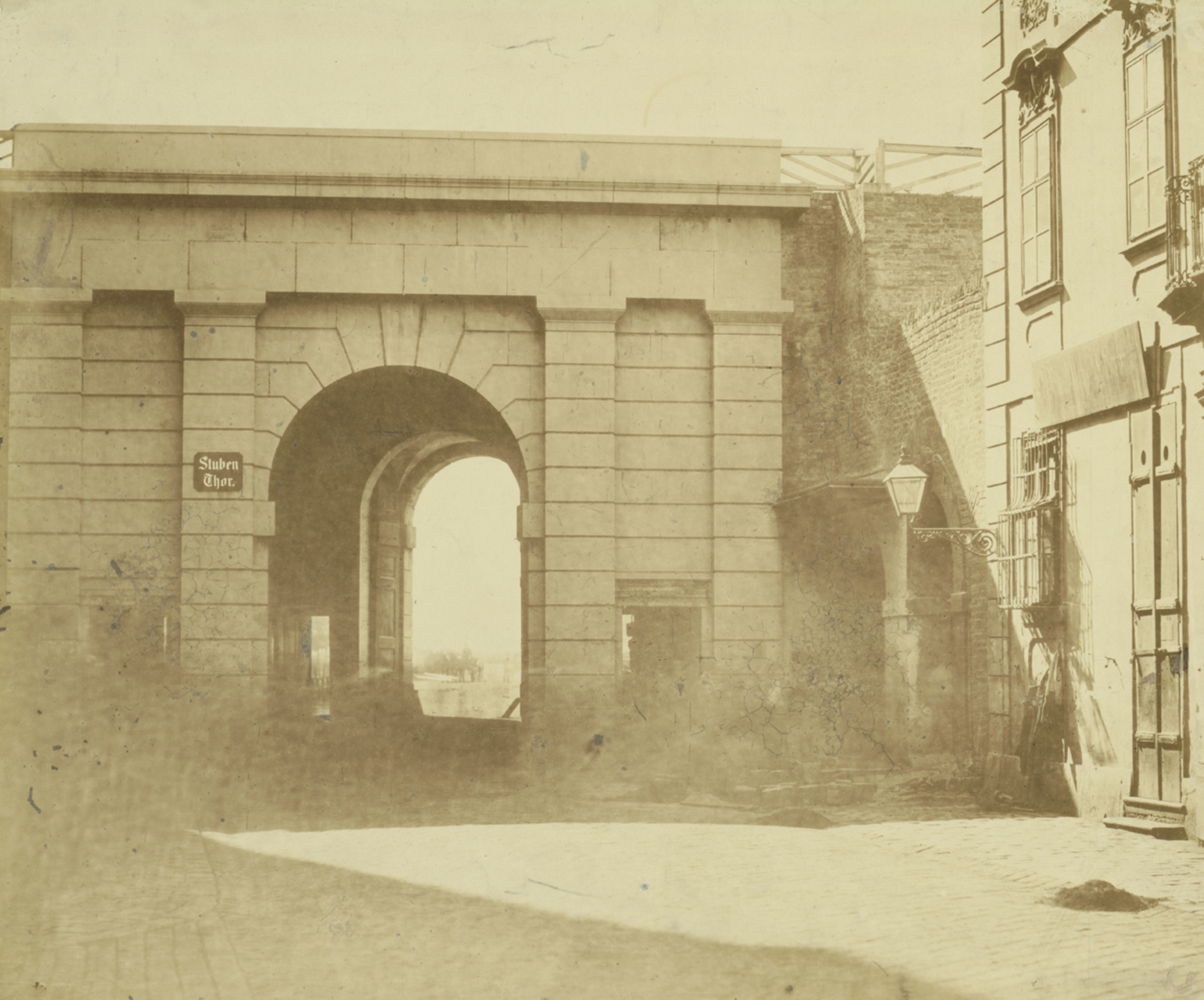 Das Stubentor, Blick aus dem Jahr 1858 [2]