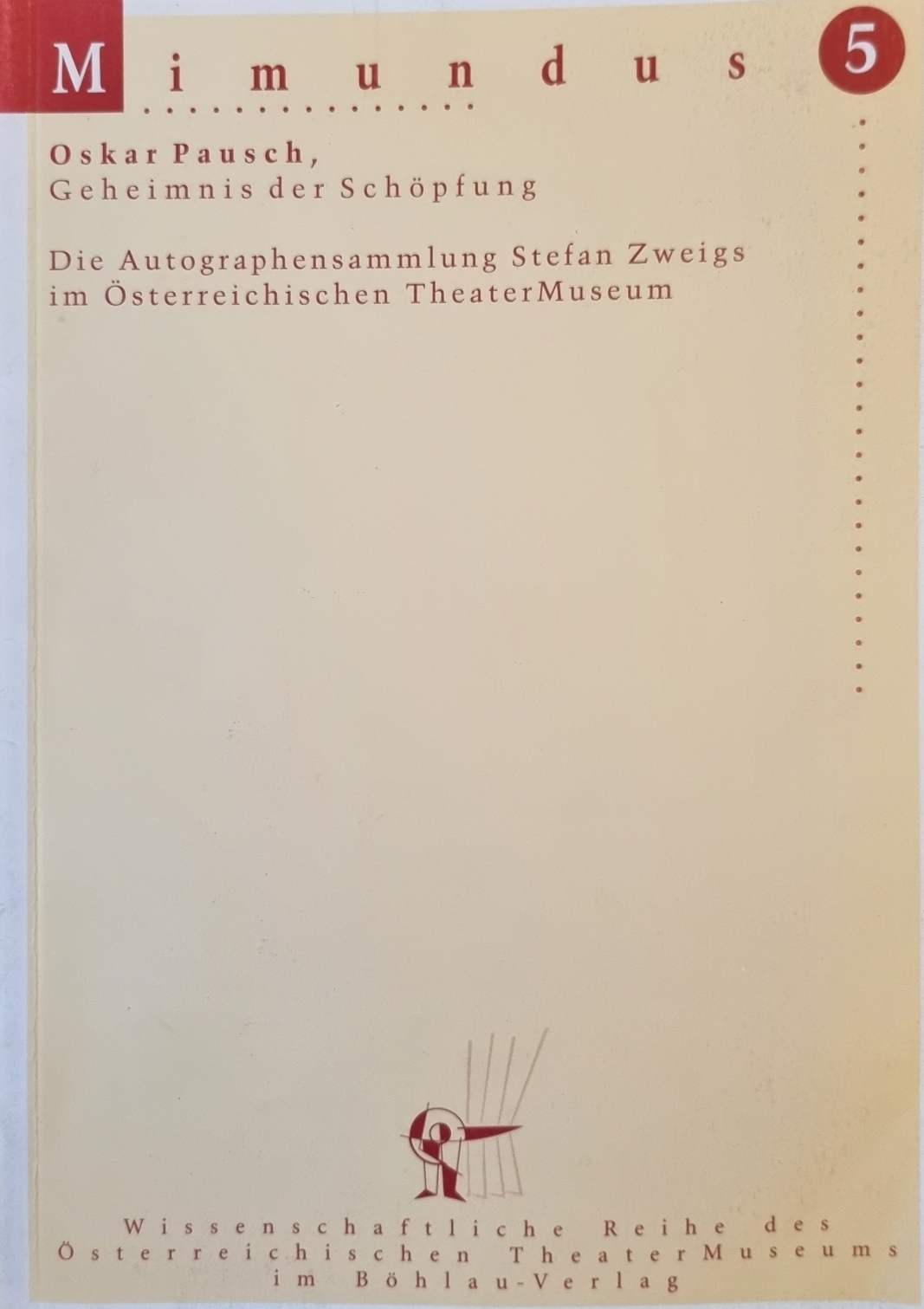 Pausch, Geheimnis der Schöpfung, Cover.jpg