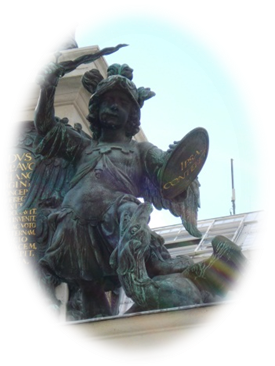 Engel mit Schlange: Unglauben