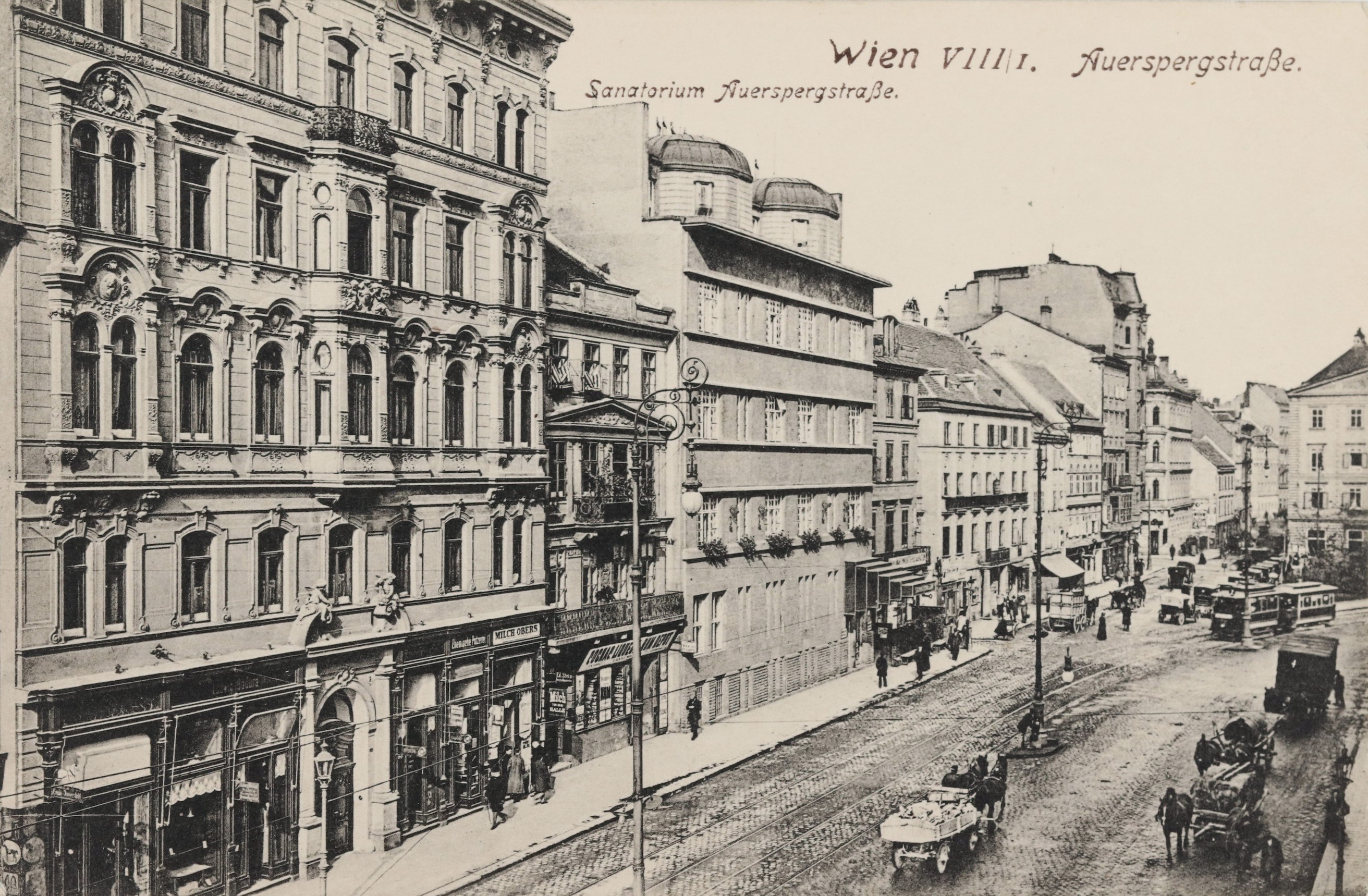 Ansichtskarte 1913, mit Sanatorium Luithlen[7]