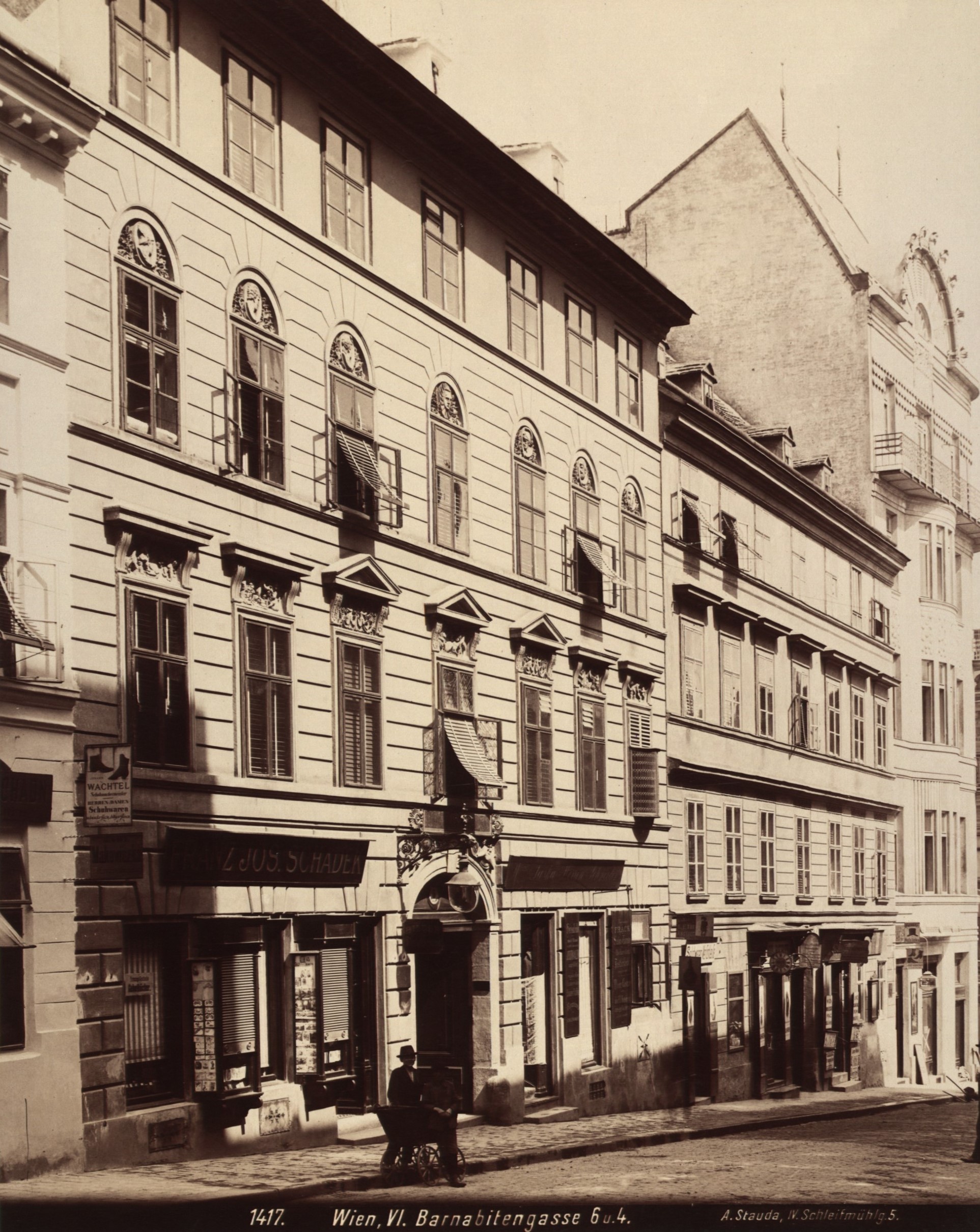 um 1903 Haus 6 und 4[1]