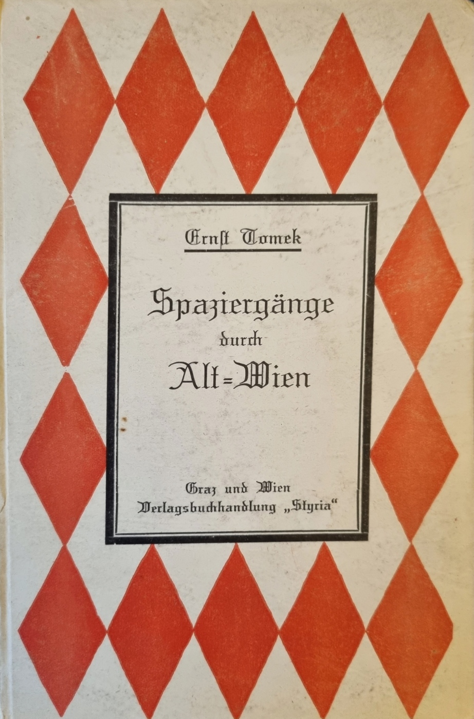 Tomek, Spaziergänge durch Alt-Wien2, Cover.jpg