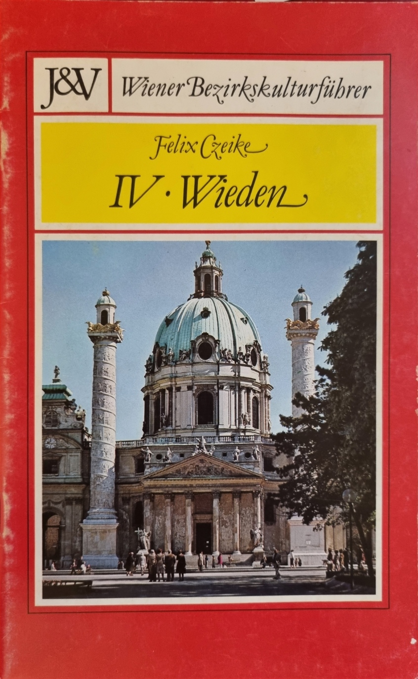 Czeike, IV. Wieden Wiener Bezirkskulturführer, Cover.jpg