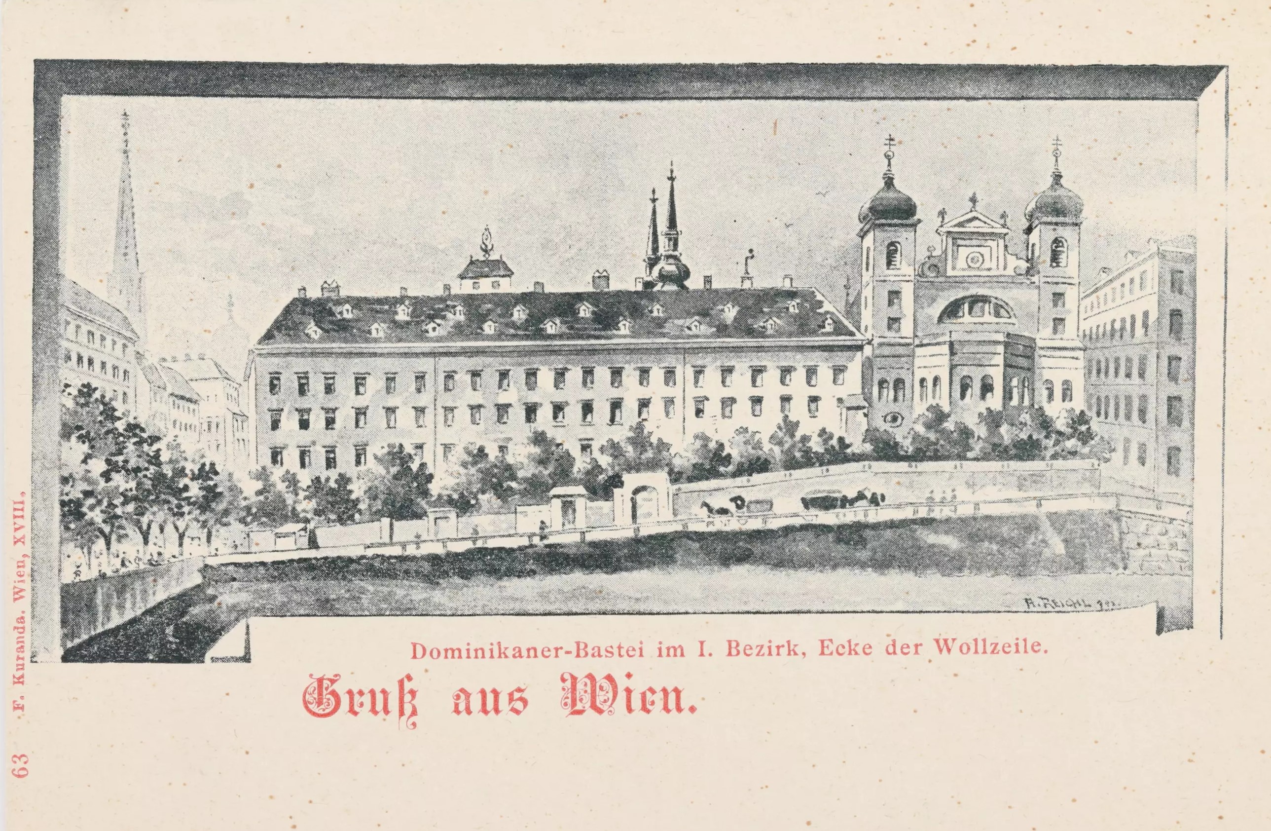 Dominikanerbastei aus Sicht 1899 [3]