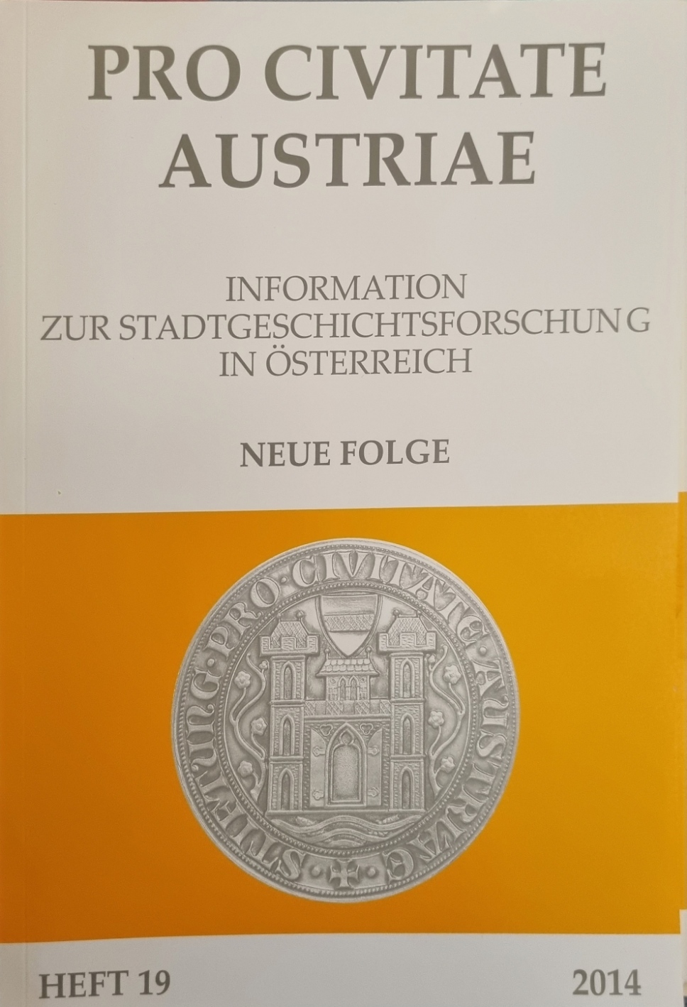 Pro Civitate Austriae, Heft 19, Cover.jpg