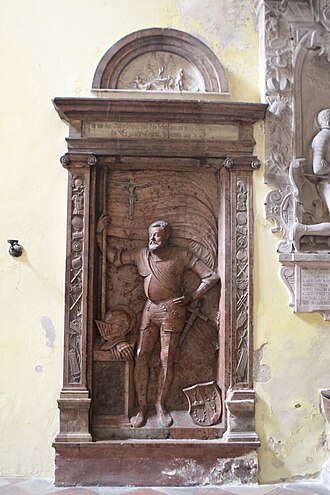 Epitaph für Ritter Erasmus von Gera in der Werdenbergkapelle der Michaelerkirche